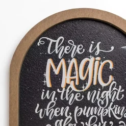 Outlet Magic in the Night Halloween Wall Plaque Halloween