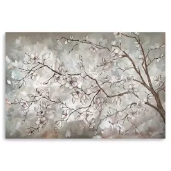 Kirklands Home Canvas Art|Magnolia Branches Landscape Canvas Art Print Tan