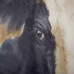 Kirklands Home Canvas Art|Magnolia Cow Canvas Art Print