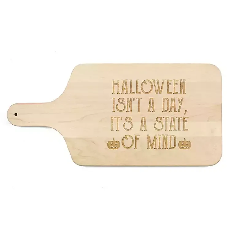 Hot Maple Halloween is a State Of Mind Cutting Board Halloween