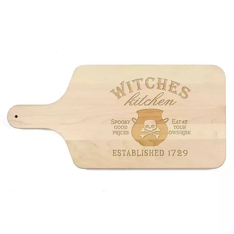 Outlet Maple Witches Kitchen Halloween Cutting Board Halloween