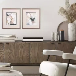 Kirklands Home Framed Art|Marble Lines Framed Art Prints, Set of 2