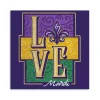 Sale Mardi Gras Love Canvas Art Print Mardi Gras Decorations