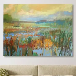 Kirklands Home Canvas Art|Marsh in May Canvas Art Print Multi
