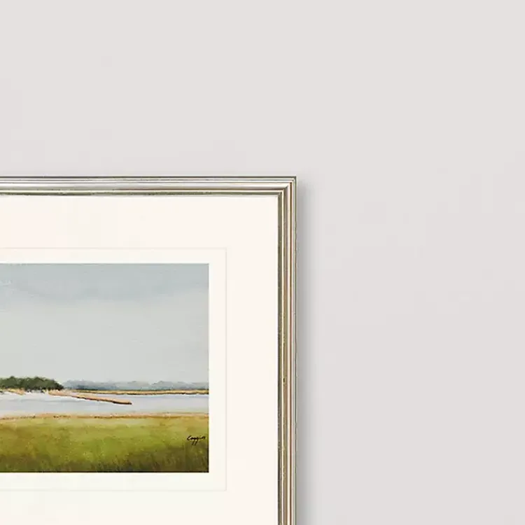 Kirklands Home Framed Art|Marshlands II Framed Art Prints, Set of 2
