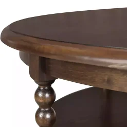 Kirklands Home Coffee Tables|Martha Stewart Round Coffee Table Brown