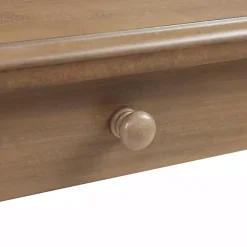 Kirklands Home Office Furniture|Martha Stewart Natural Wood Turned Legs Desk