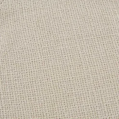 Kirklands Home Benches & Ottomans|Martha Stewart Round Cream Ottoman with Shelf Ivory