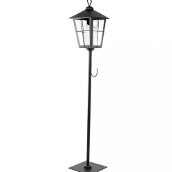 Hot Matte Lantern Post with Wreath Holder Lanterns