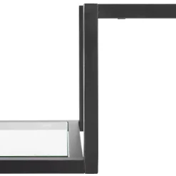 Kirklands Home Console Tables|Matte Multi Level Console Table Black