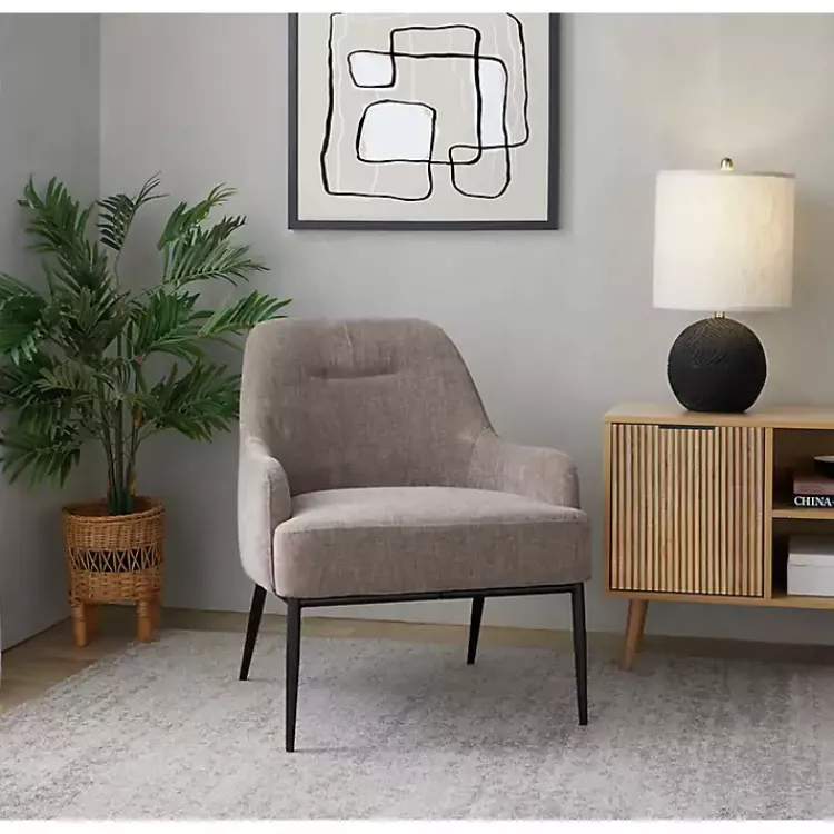 Kirklands Home Table Lamps|Matte Black Round Kona Table Lamps, Set of 2 Tan