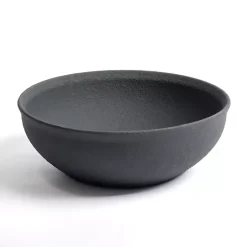 Matte Charcoal Ceramic Bowl Decorative Bowls & Jars