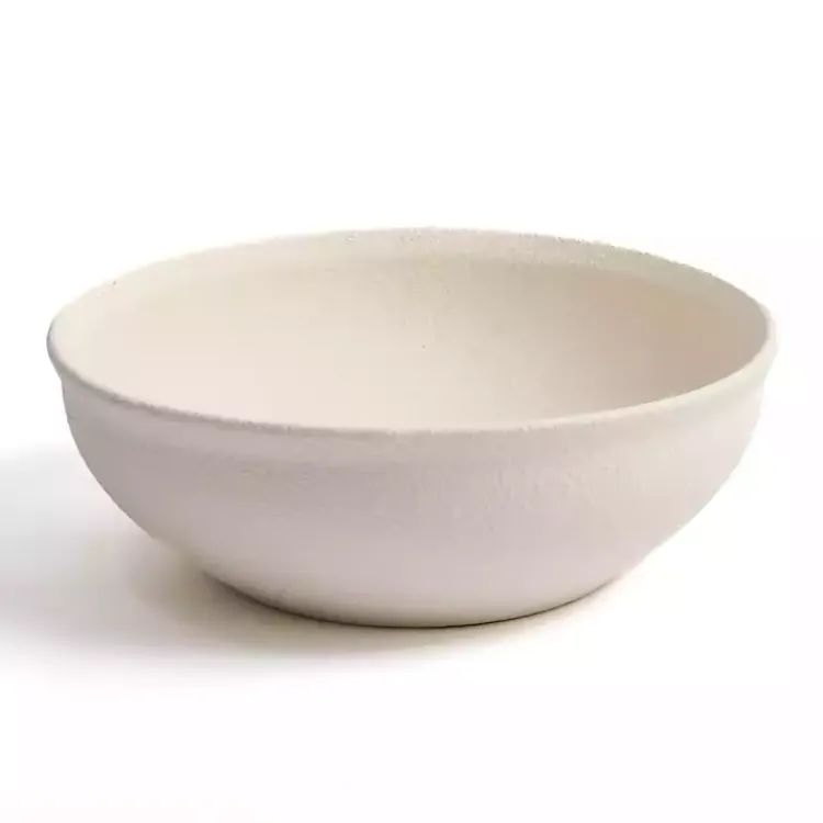 Clearance Matte Eggshell Ceramic Bowl Decorative Bowls & Jars