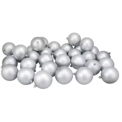 New Matte Shatterproof Ornaments, Set of 32 Christmas Ornaments