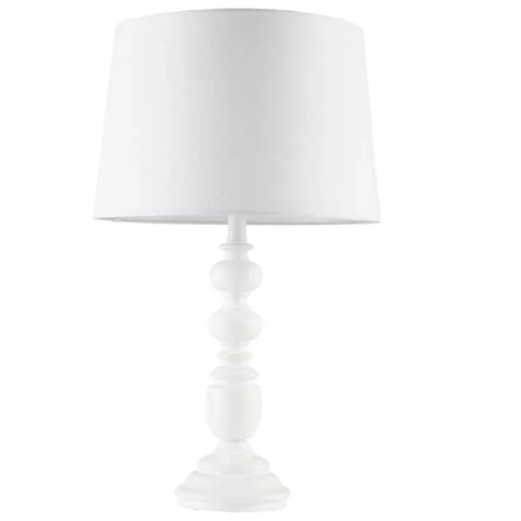 Kirklands Home Table Lamps|Matte Candlestick Martha Stewart Table Lamp White