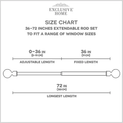 Kirklands Home Curtain Rods & Hardware|Matte White Open Sphere Curtain Rod, 72 in.