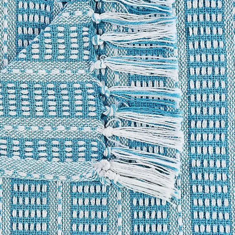 Discount Maui Striped Fringe Throw Blankets & Throws