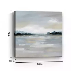 Kirklands Home Canvas Art|Meadow Clearing Canvas Art Print, 30x30 in. Gray