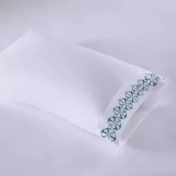 Kirklands Home Bed Sheets|Medallion Hem Microfiber 4-pc. Full Sheet Set