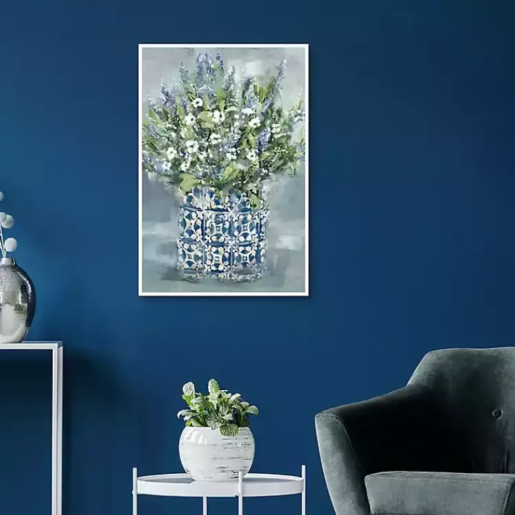 Kirklands Home Canvas Art|Mediterranean Bouquet II Framed Canvas Art Print