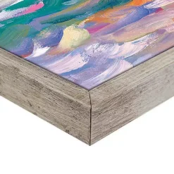 Kirklands Home Canvas Art|Mediterranean Sunset Framed Canvas Art Print