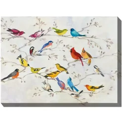 Kirklands Home Outdoor Wall Decor|Meet and Greet Outdoor Canvas Art Print