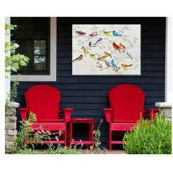 Kirklands Home Outdoor Wall Decor|Meet and Greet Outdoor Canvas Art Print