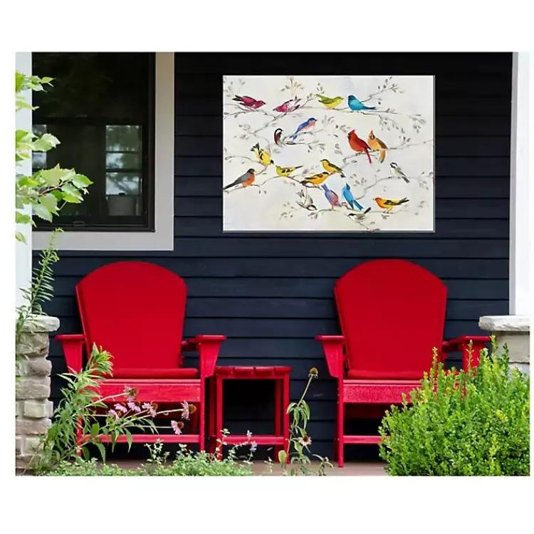 Kirklands Home Outdoor Wall Decor|Meet and Greet Outdoor Canvas Art Print