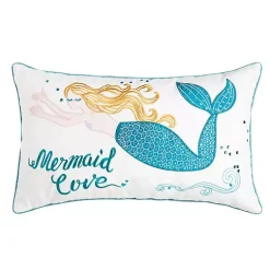 Sale Mermaid Love Lumbar Pillow Pillows