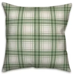 Online Merry and Bright Buffalo Check Reverse Pillow Christmas Pillows