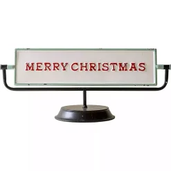 Merry Christmas and Happy New Year Sign Christmas Decorations