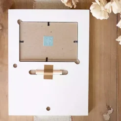 Merry Christmas Pink Trees Picture Frame, 4x6 Christmas Decorations