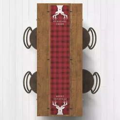 Merry Christmas Rudolf Table Runner Christmas Dining & Entertaining