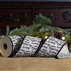 Online Merry Christmas Script 5 yard Christmas Ribbon Christmas Decorations