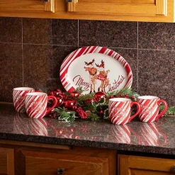 Outlet Merry Christmas Script Mugs, Set of 2 Christmas Dining & Entertaining