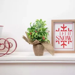 Sale Merry Let It Snow 2-pc. Christmas Wall Plaque Set Christmas Art & Wall Decor