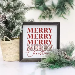 Discount Merry Merry Christmas Wall Plaque Christmas Art & Wall Decor