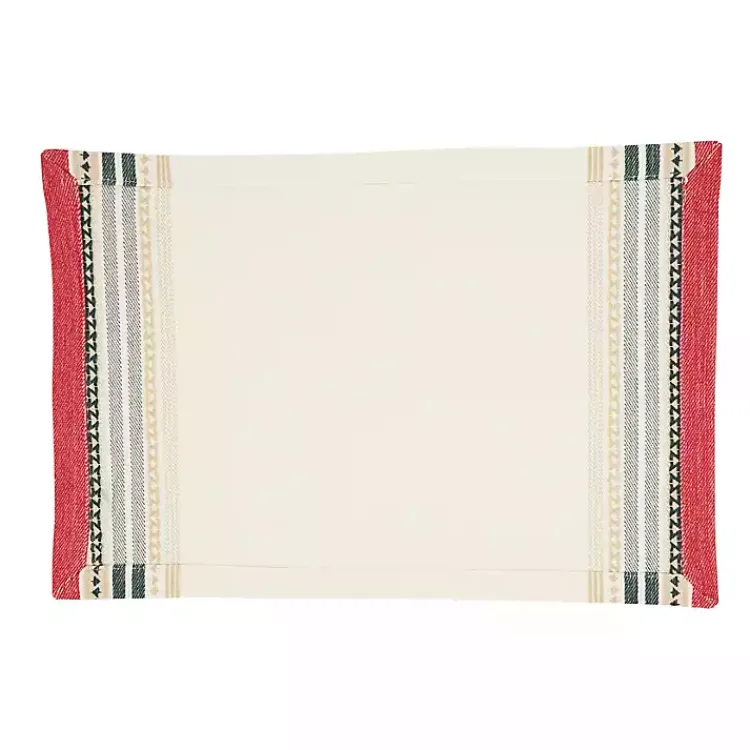 Kirklands Home Table Linens|Merry Pines Cotton Placemats, Set of 4