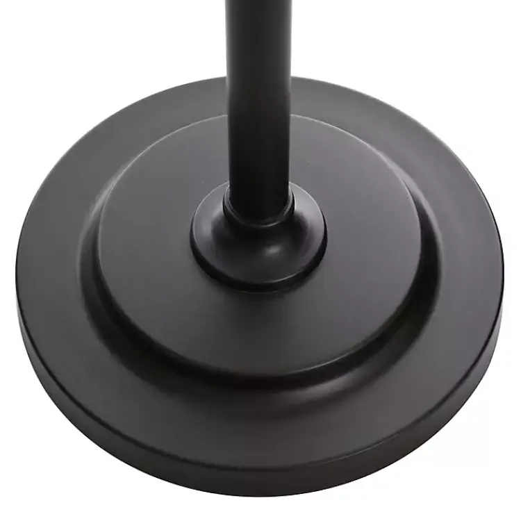 Kirklands Home Floor Lamps|Metal Tiered Woven Cage Robert Floor Lamp Black