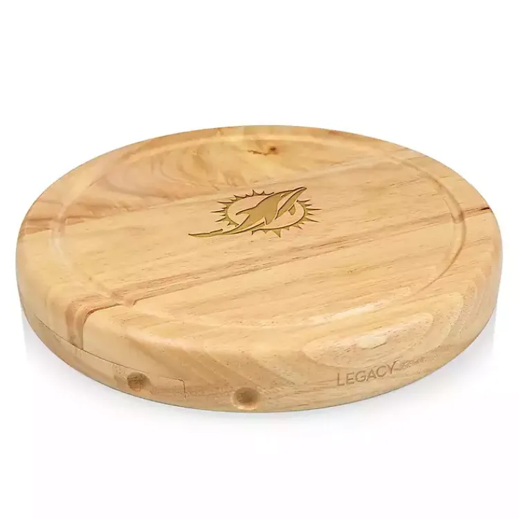 Kirklands Home Serving & Entertaining|Miami Dolphins Cheese Board and Tool Set Tan