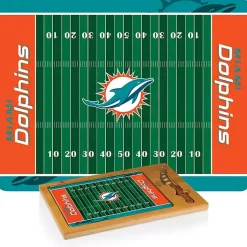 Kirklands Home Serving & Entertaining|Miami Dolphins Cutting Board & Knife Set
