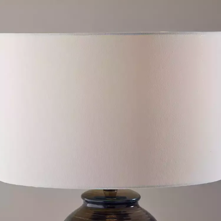 Kirklands Home Table Lamps|Midnight Ribbed Alexis Table Lamp Blue