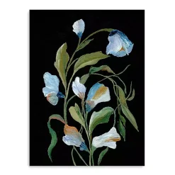 Kirklands Home Canvas Art|Midnight Foliage Canvas Art Print Multi