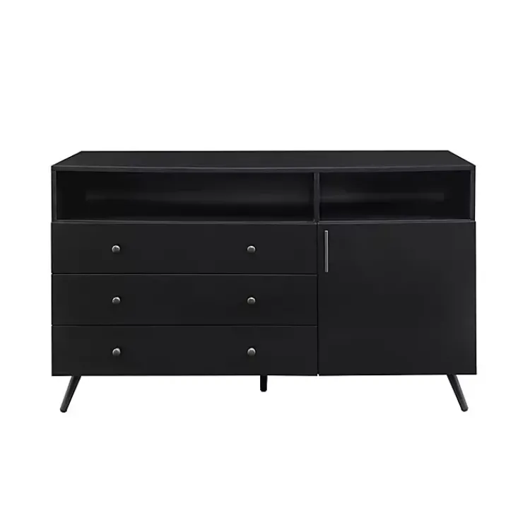 Kirklands Home Cabinets & Sideboards|Midnight Mid-Century Modern Sideboard