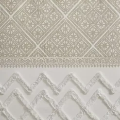 Kirklands Home Curtains & Drapes|Mila Horizontal Stripe Curtain Panel, 84 in. Tan