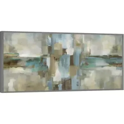Kirklands Home Canvas Art|Mirage Framed Canvas Art Print