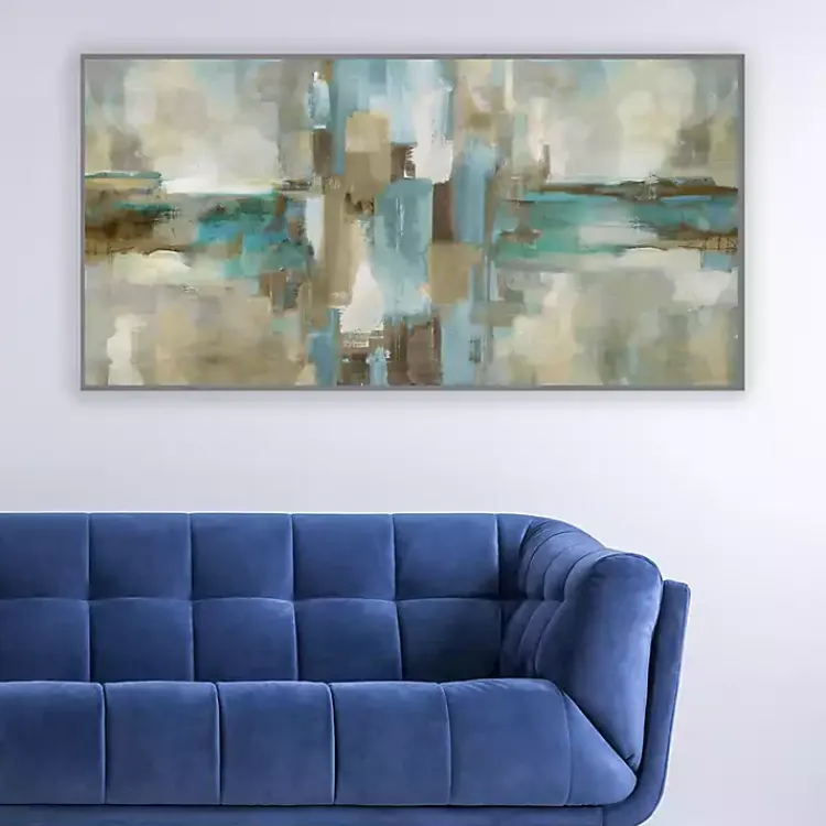 Kirklands Home Canvas Art|Mirage Framed Canvas Art Print