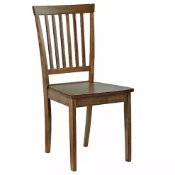 Kirklands Home Dining Chairs|Mission Dining Chair Brown