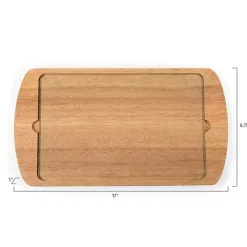 Kirklands Home Serving & Entertaining|Mississippi Bulldogs Wood and Glass Serving Board