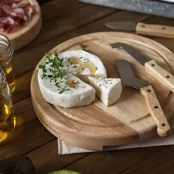 Kirklands Home Serving & Entertaining|Mississippi State Cheese Board and Tool Set Tan